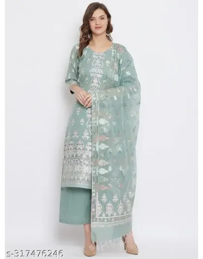 TAZO Women's Ethnic Motif Suits & Dress Materials
