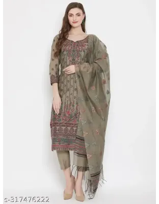 TAZO Women's Ethnic Motif Suits & Dress Materials