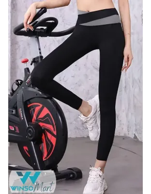 Piftif Gym wear Legging Workout Pants Stretchable Tights/Highwaist Sports Fitness Yoga Track Pants for Women & Girls Pack of 1.